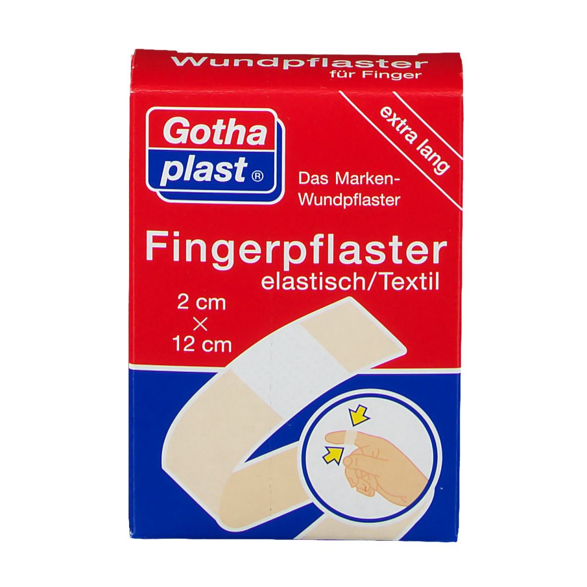 Gothaplast Fingerverband 2 cm x 12 cm