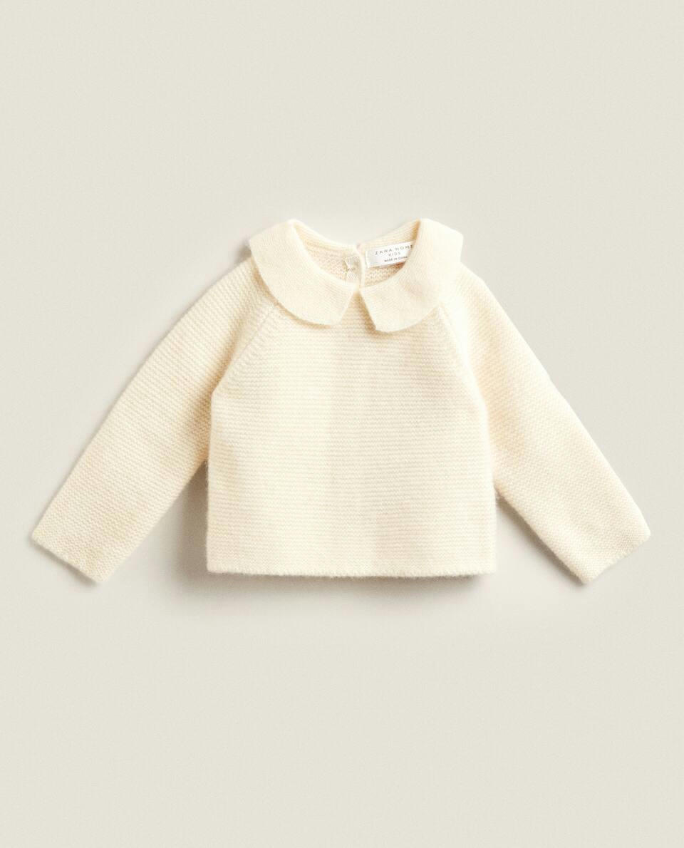 SUÉTER DE CASHMERE PARA BEBÊ