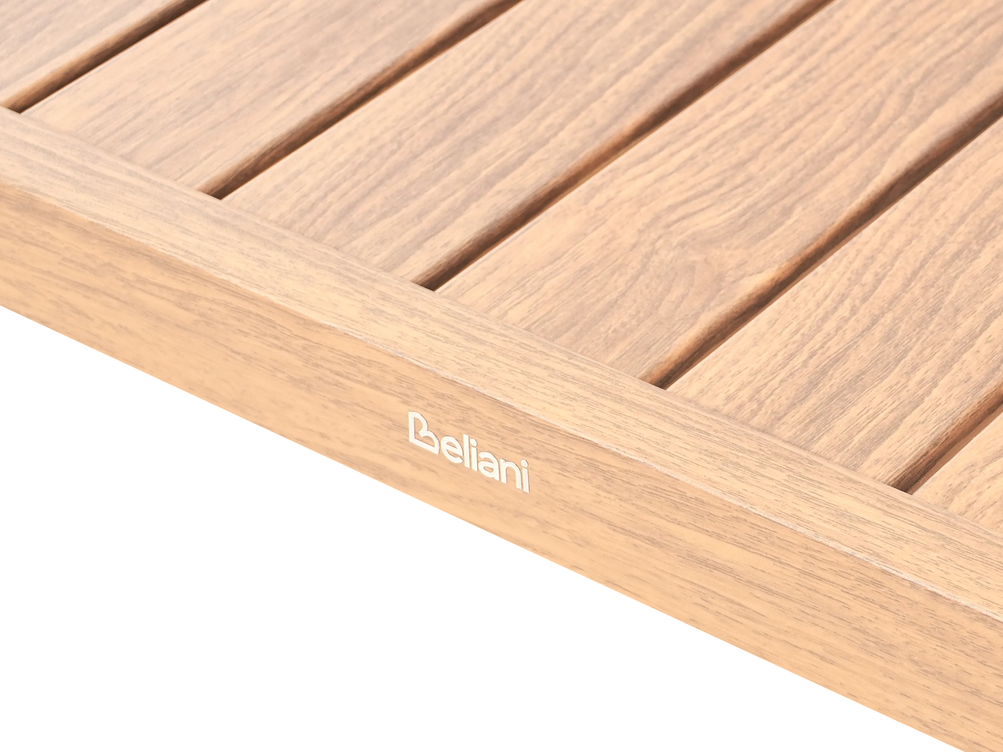 Tuinbank met tafel 2-zits SAMPIERI Metaal Lichtbruin