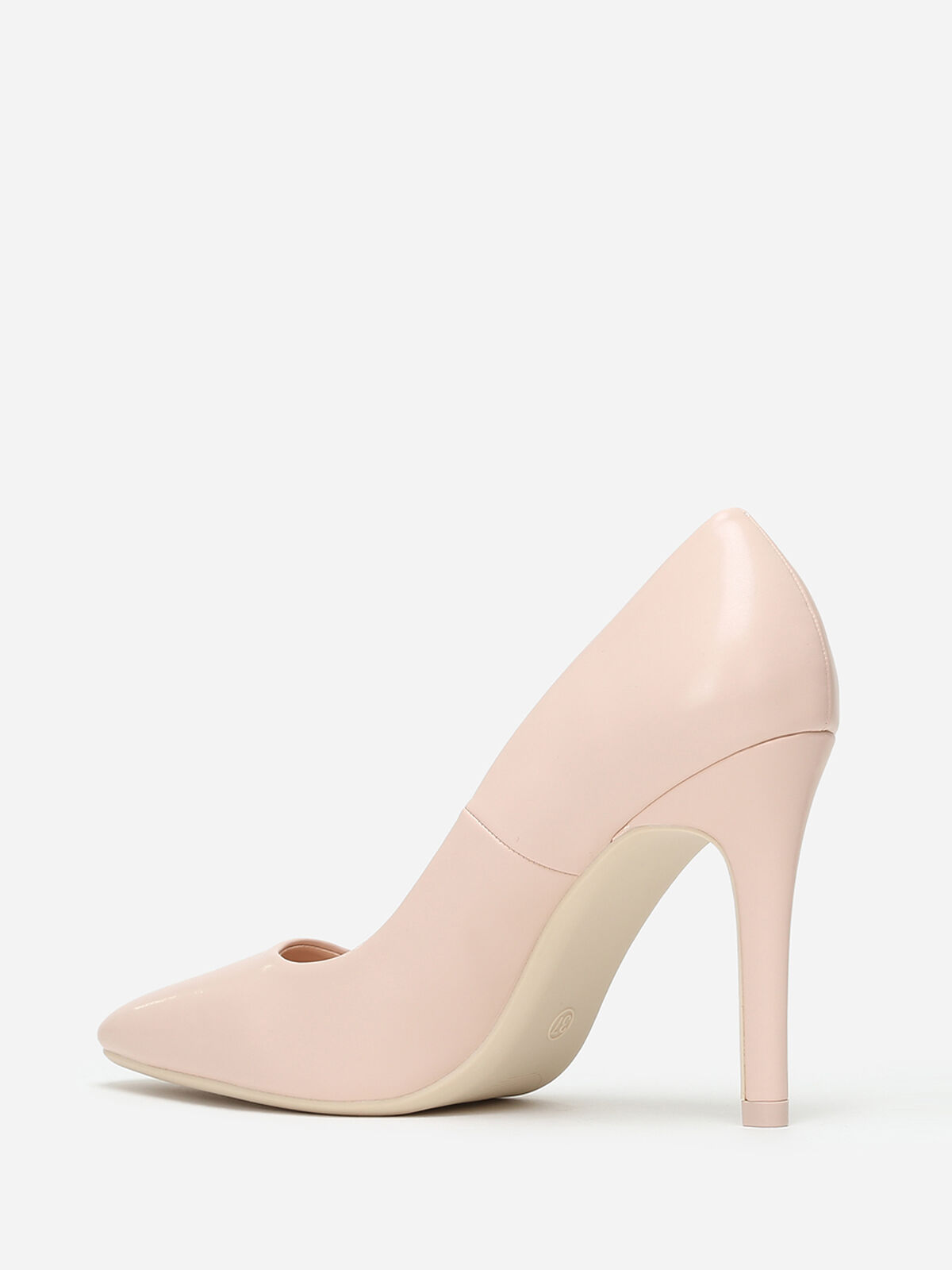 Stilettos à bout carré- Beige