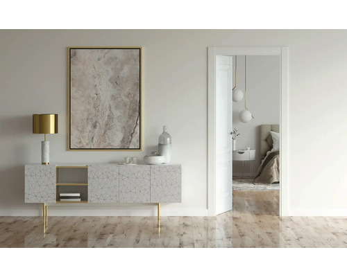 dc-fix® plakfolie metallic Tico goudgrijs 200x45 cm
