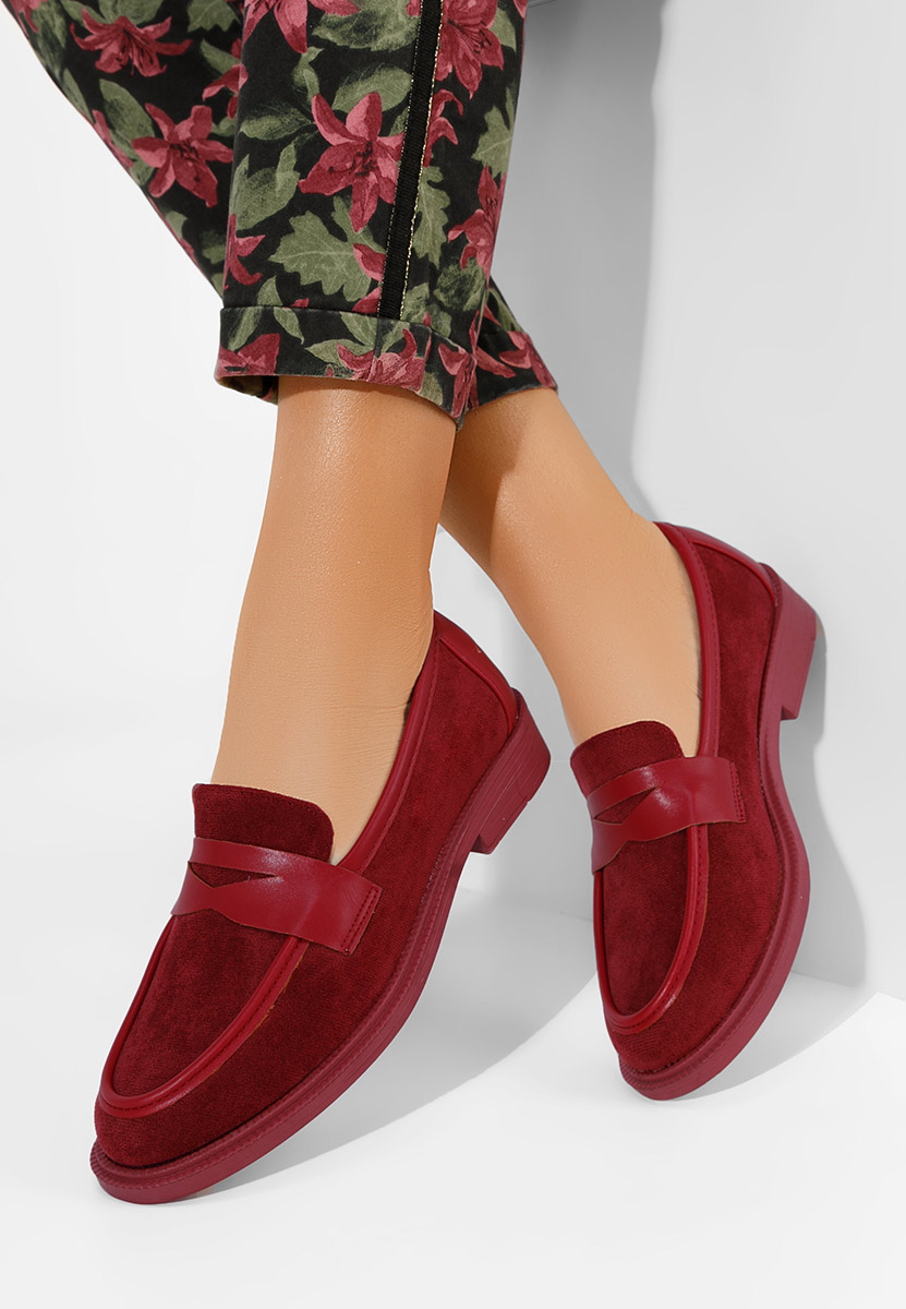 bordeaux Loafer dama Canberra