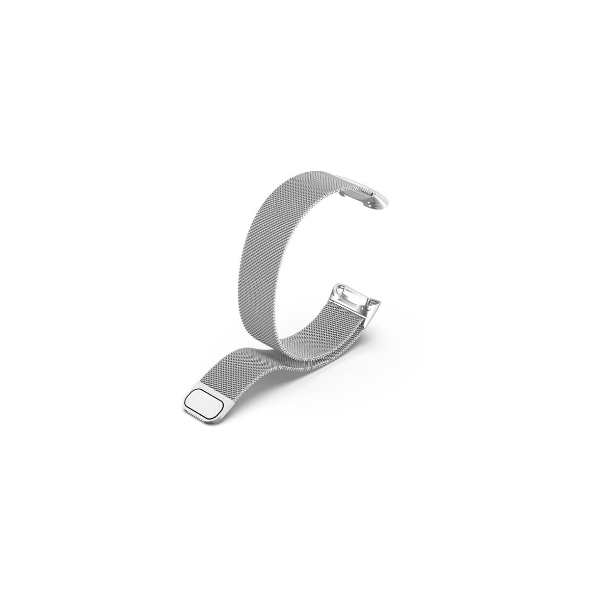 Milanese Loop-armbånd til Fitbit Charge 5 - Sølv