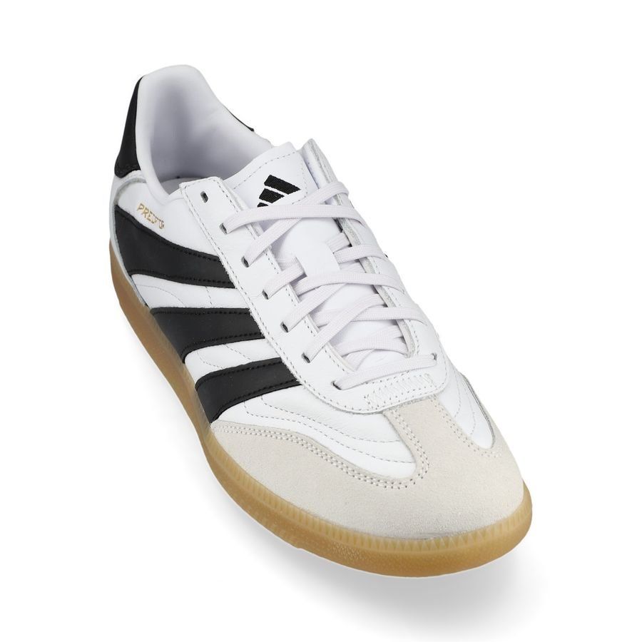 adidas Predator Freestyle IN Polar Victory - Blanc/Noir/Doré