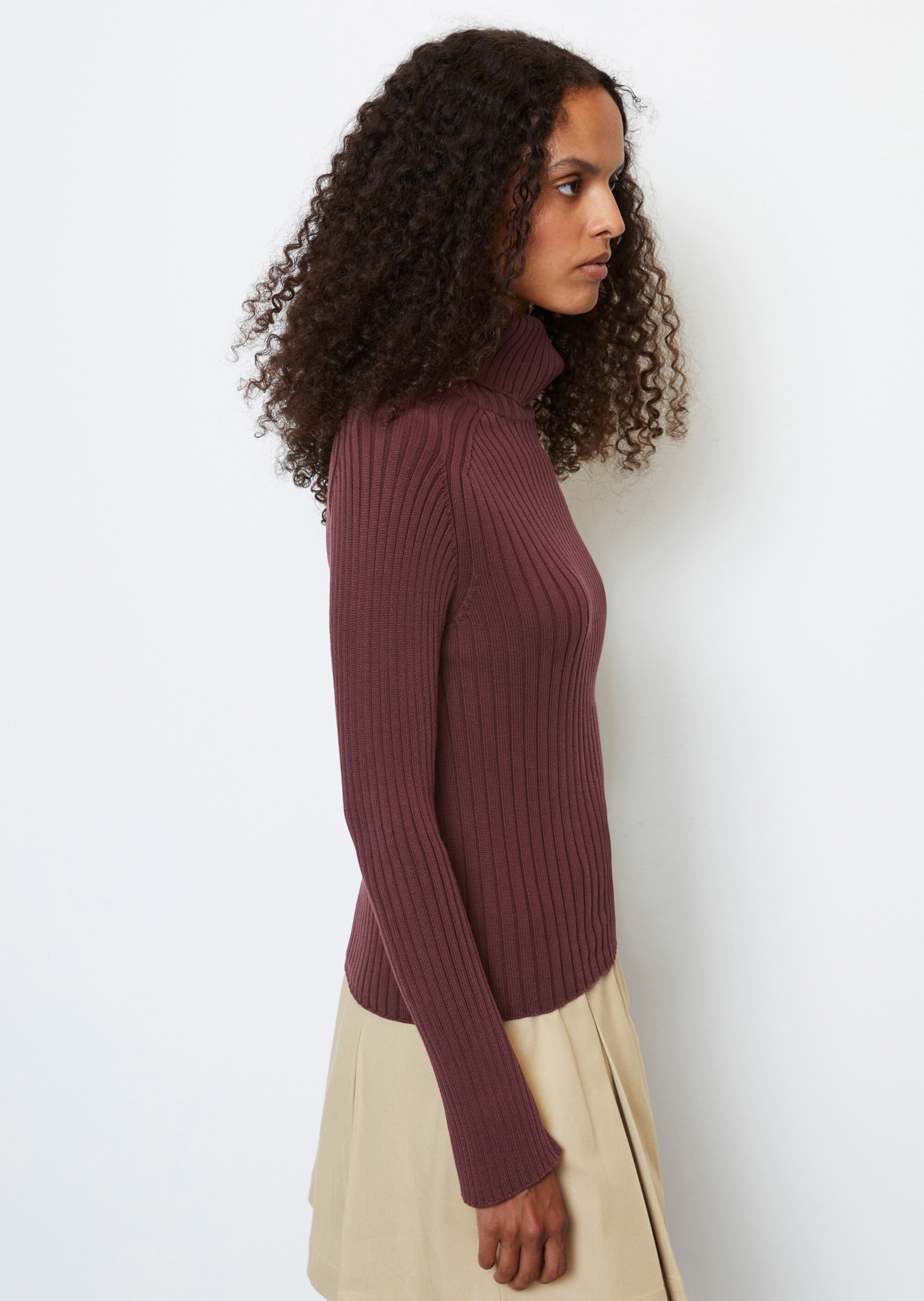 MO'P X CHEVIGNON Rollkragenpullover slim aus Organic Cotton