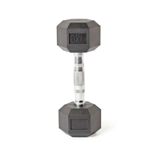 Halter hexagonal único Wod 4 kg (sem logotipo)