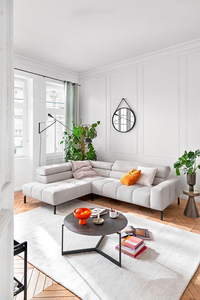 Ole Gunderson Ecksofa CASABLANCA 219 x 273 cm Feincord