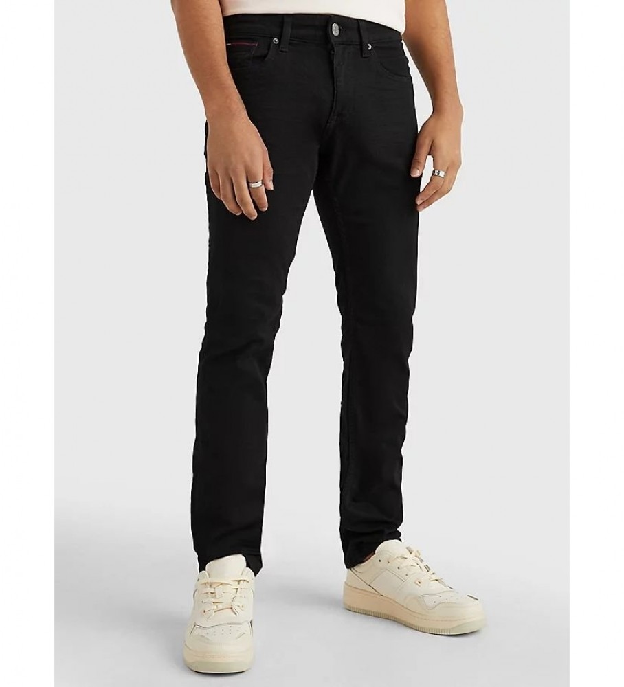 Calça jeans Tommy Jeans Scanton preta