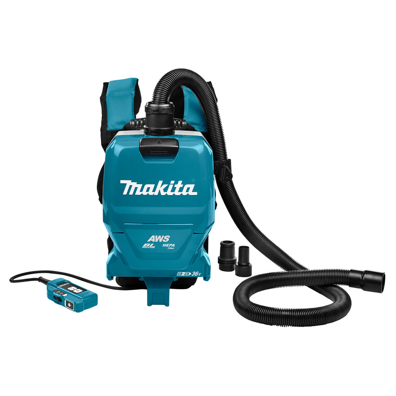 Makita DVC265ZXU accu stofzuiger (body) 2x 18V Li-ion 1,5L
