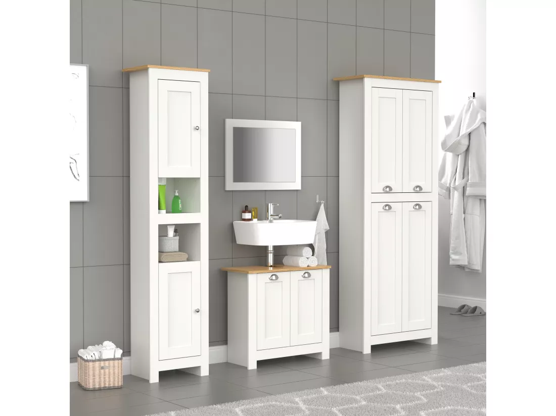 Meubles de salle de bains Armoire haute Balusa