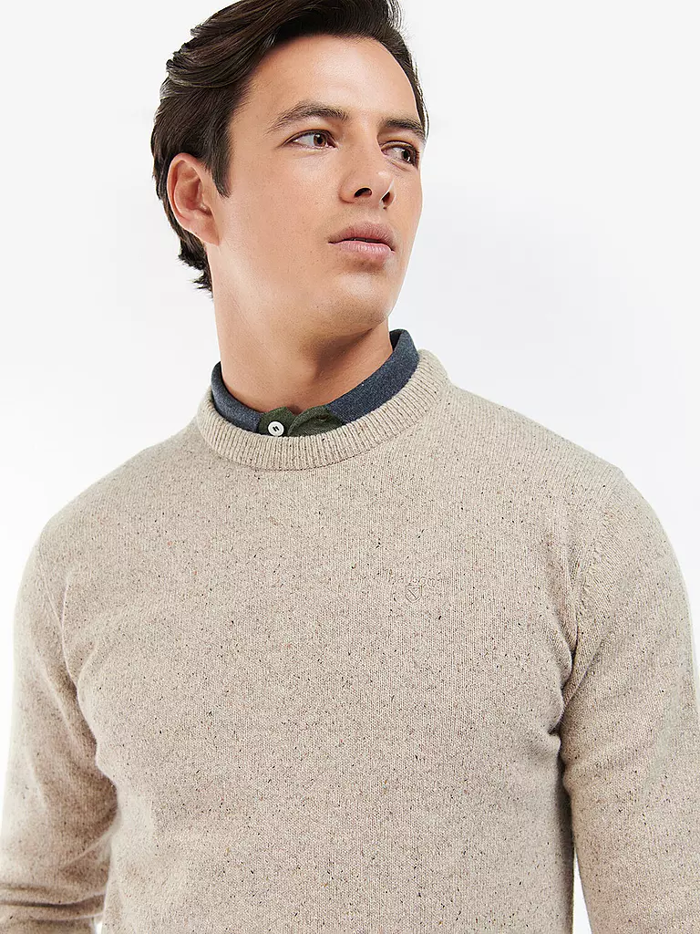 BARBOUR Pullover TISBURY beige