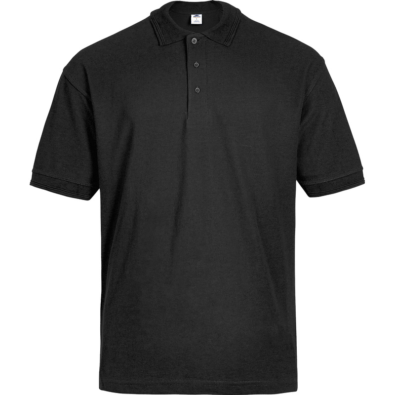 Portwest Poloshirt L zwart