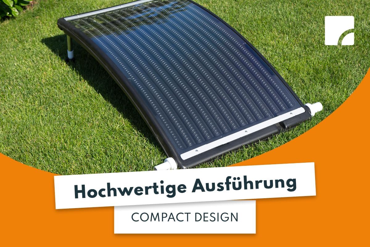 Steinbach Sonnenkollektor Exclusive, 110 x 69 x 14 cm (L x B x H), Anschluss Ø 38 mm, 049106