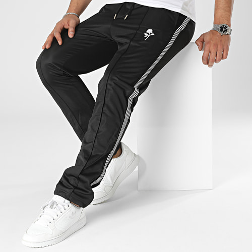Pantalon Jogging A Bandes Noir