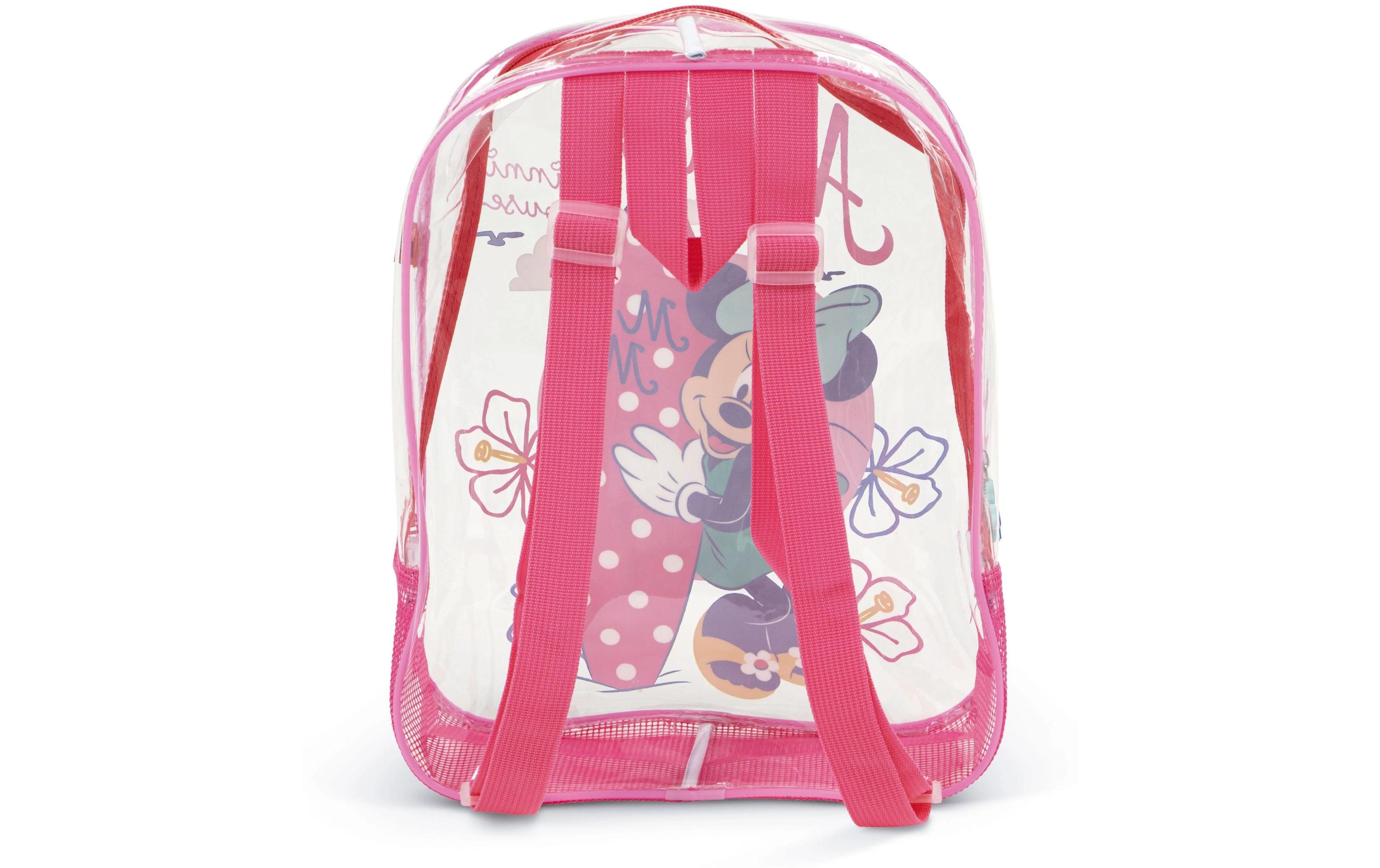 Rucksack Disney: Minnie 31 x 25 x 23 cmTransparenter Strandrucksack