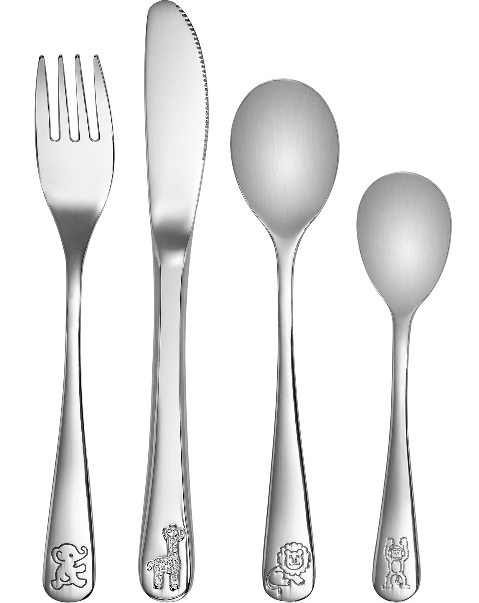 Edelstahl-Besteck GROWING 4-teilig