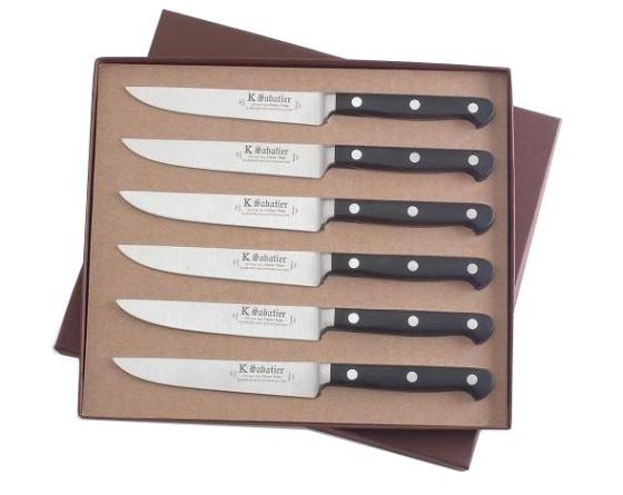 Coffret de 6 Steaks 13 cm Couteaux de cuisine professionnel