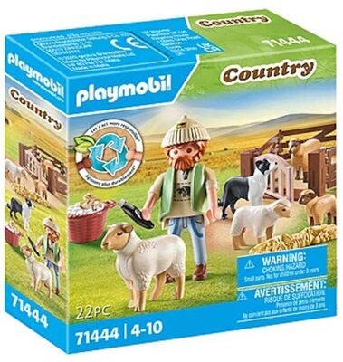 Playmobil 71444 Country Byggesett Gjeter med Saueflokk