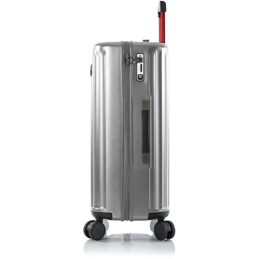 Heys SmartLuggage - 4-Rollen Trolley M silver