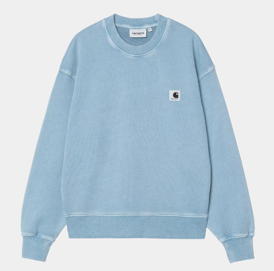 Carhartt WIP W Nelson Sweat Clay Blue