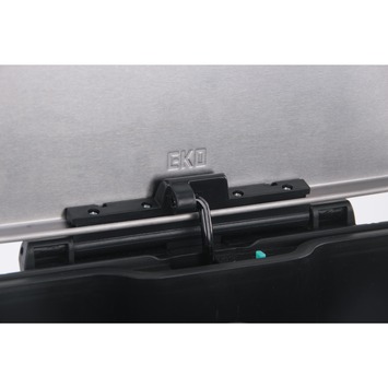 EKO E-Cube pedaalemmer rechthoekig mat RVS 30 liter