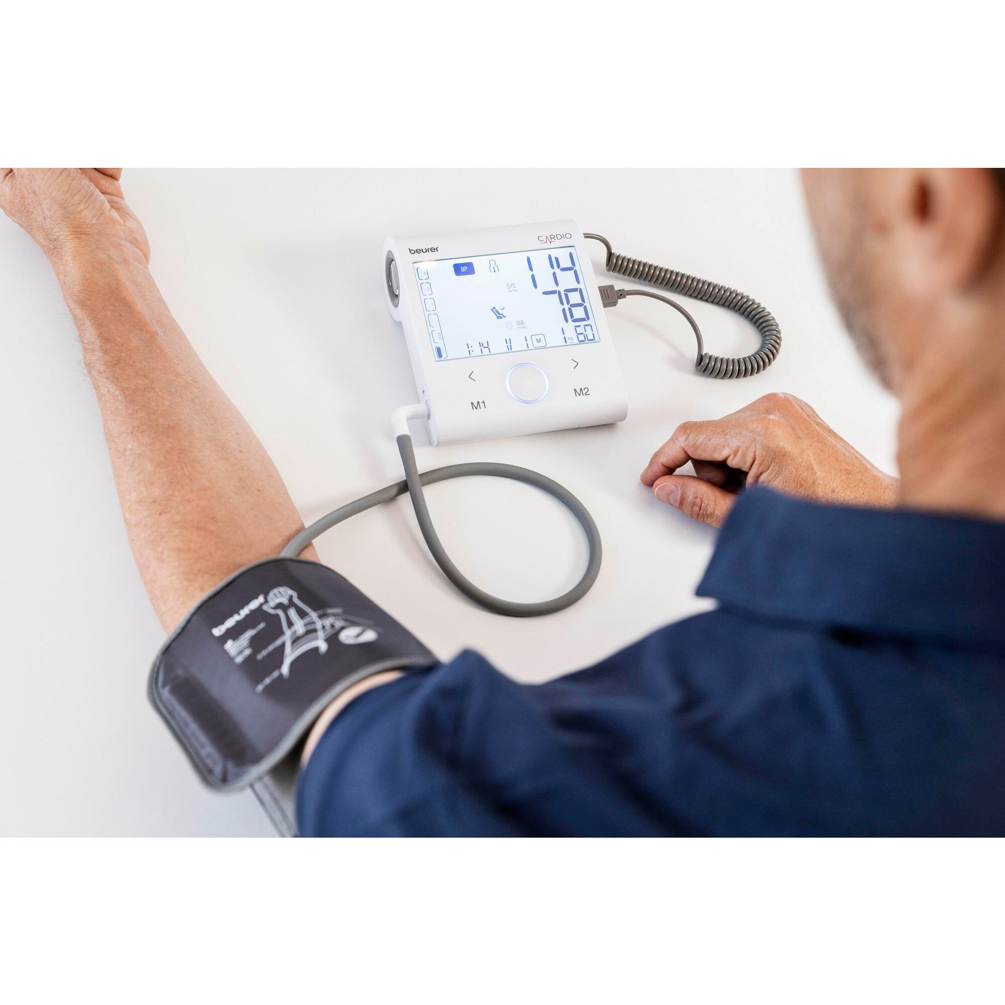 Beurer Blutdruckmessgerät BM 96 Cardio mit EKG-Funktion