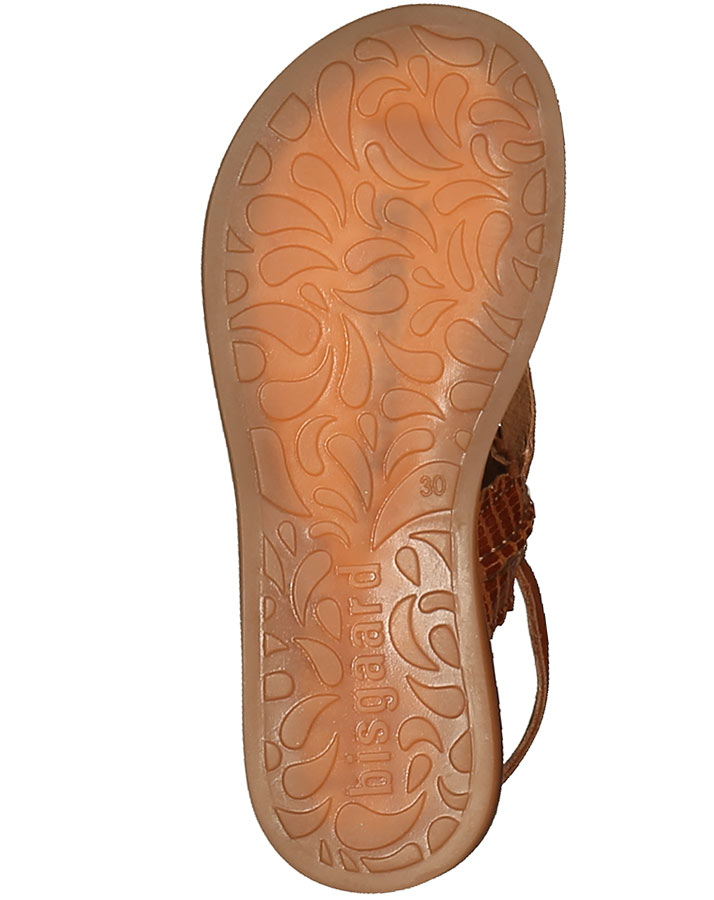 Leder-Sandale BETH in caramel