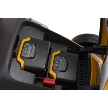 STIGA 2x20V grasmaaier 38cm incl. twee 4,0Ah accu's + dubbele lader