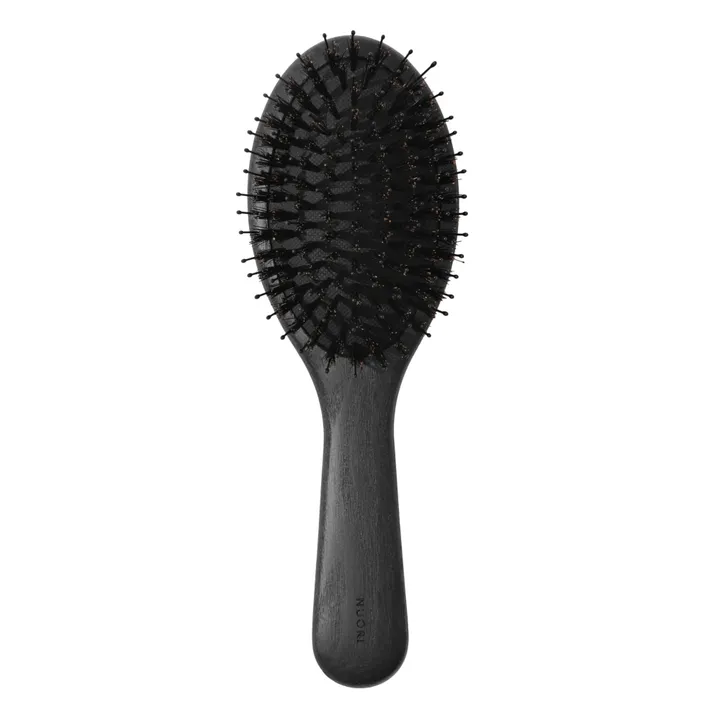 Nuori Brosse à cheveux Revitalizing en frêne | Noir