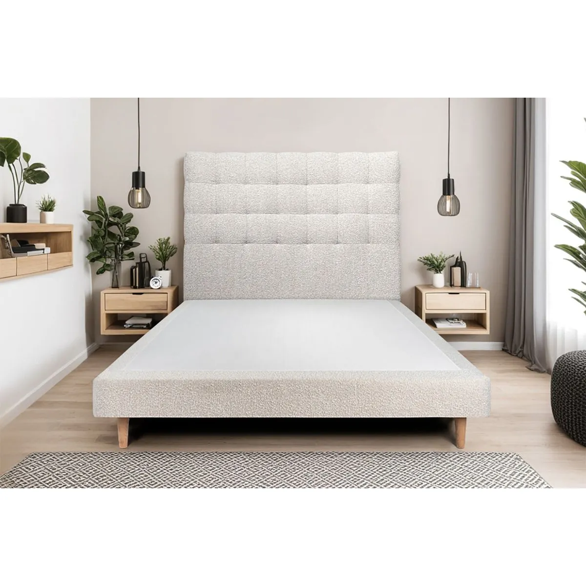 Sommeil de plomb SOMMEIL-DE-PLOMB Lit 140x200 - Beige