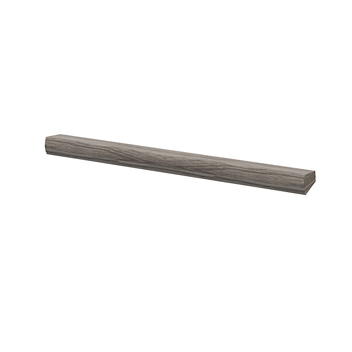 Lot de 2 poignées effet chêne grisé GoodHome Atomia H 2,8 x L 29,3 x P 1,9 cm