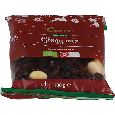 Nøddemix m. rosiner og mandler øko