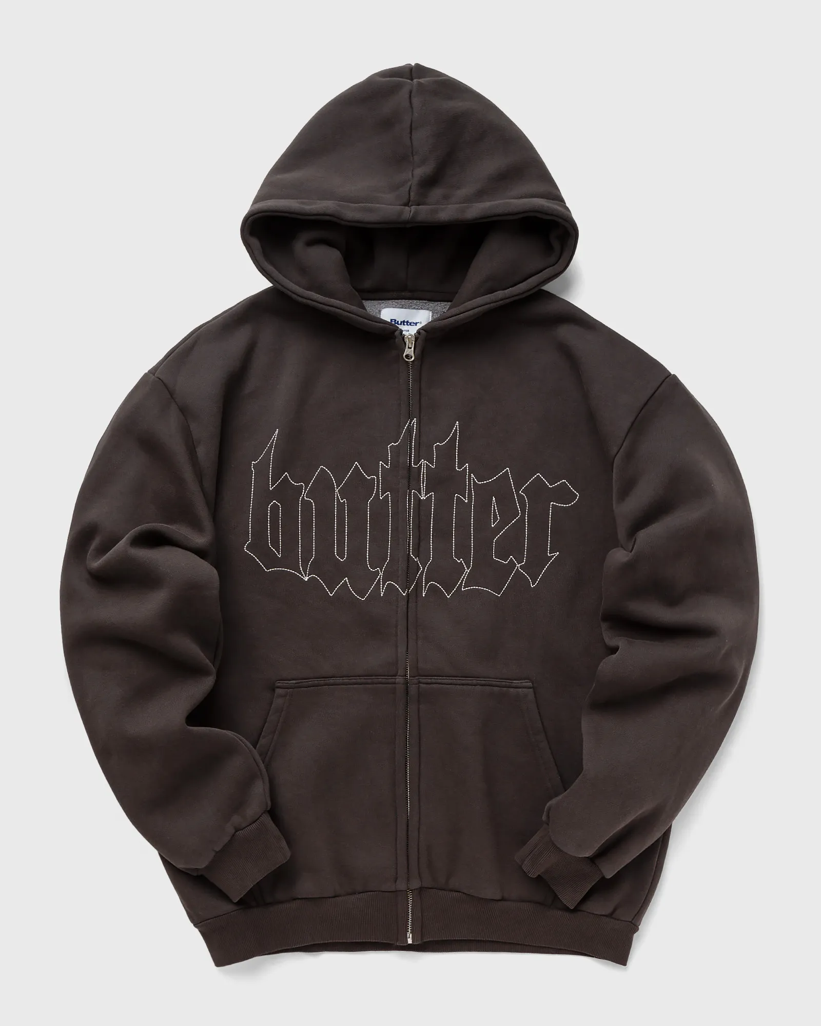 Butter Goods Cropped Zip-Thru Hood
