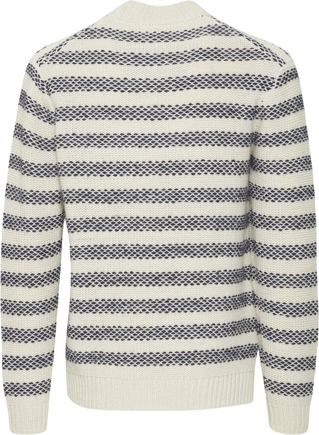 Casual Friday CFKARL striped knit Light sand