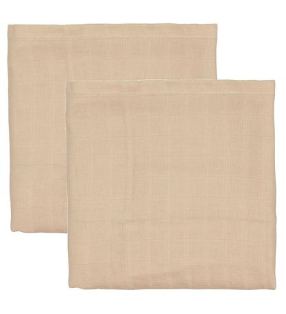 Cam Cam Spucktücher Blister - 70x70 - 2er-Pack - Almond