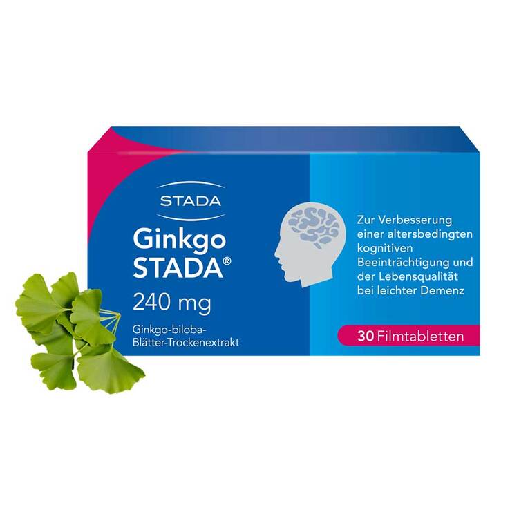 Ginkgo STADA® 240 mg Filmtabletten, 30 St