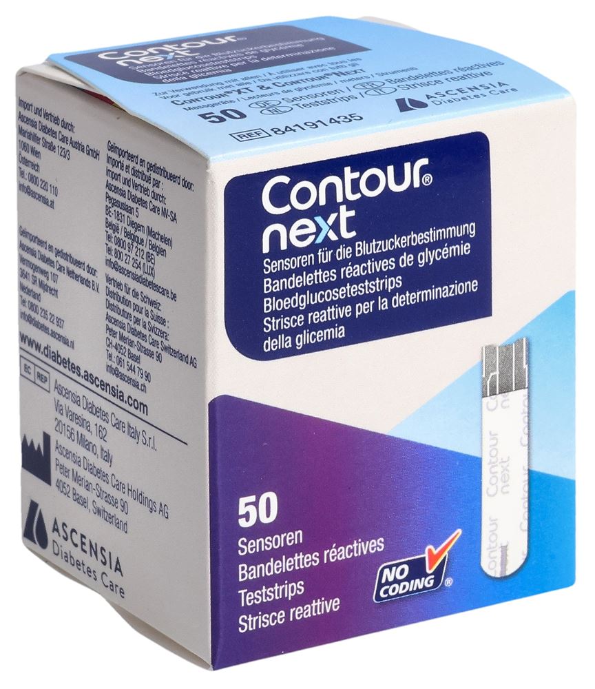 CONTOUR Sensoren 50 Stk