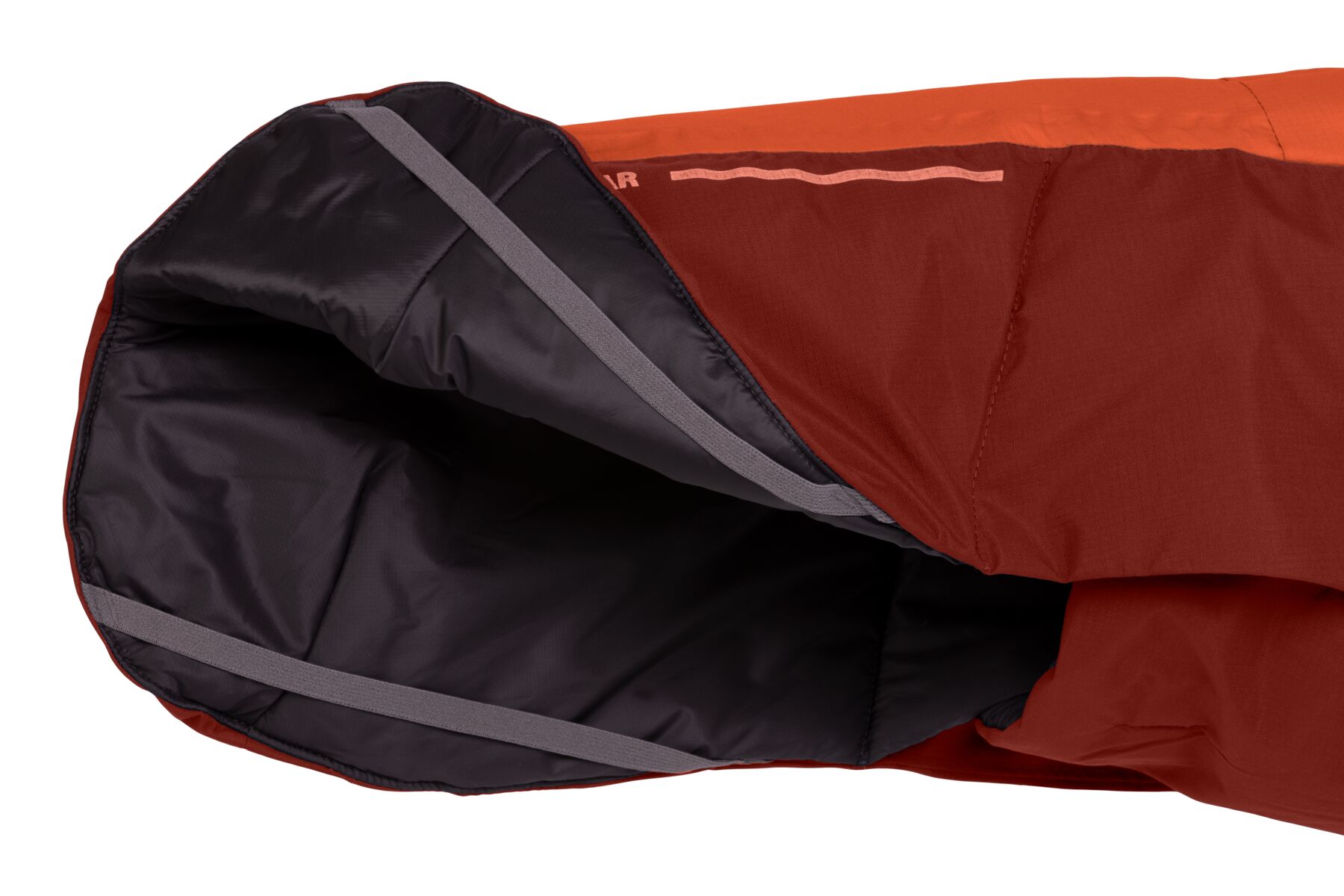 Veste d'hiver vert™ impermeable, coupe-vent et isolé avec boucles de jambe. Couleur: campfire orange (orange), taille: xxs