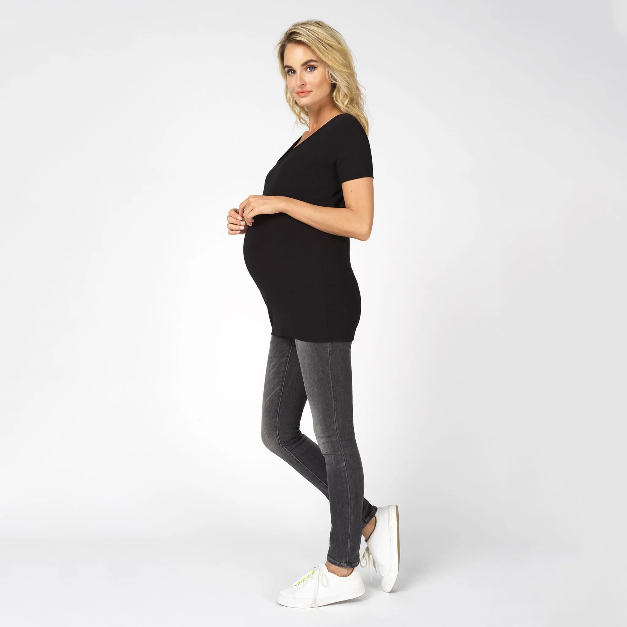 Noppies T-Shirt Manches Courtes Rome Col en V