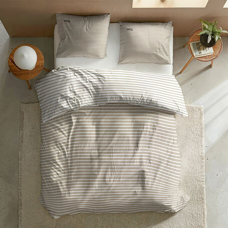 Dekbedovertrek Flanel - Enchanting Beige