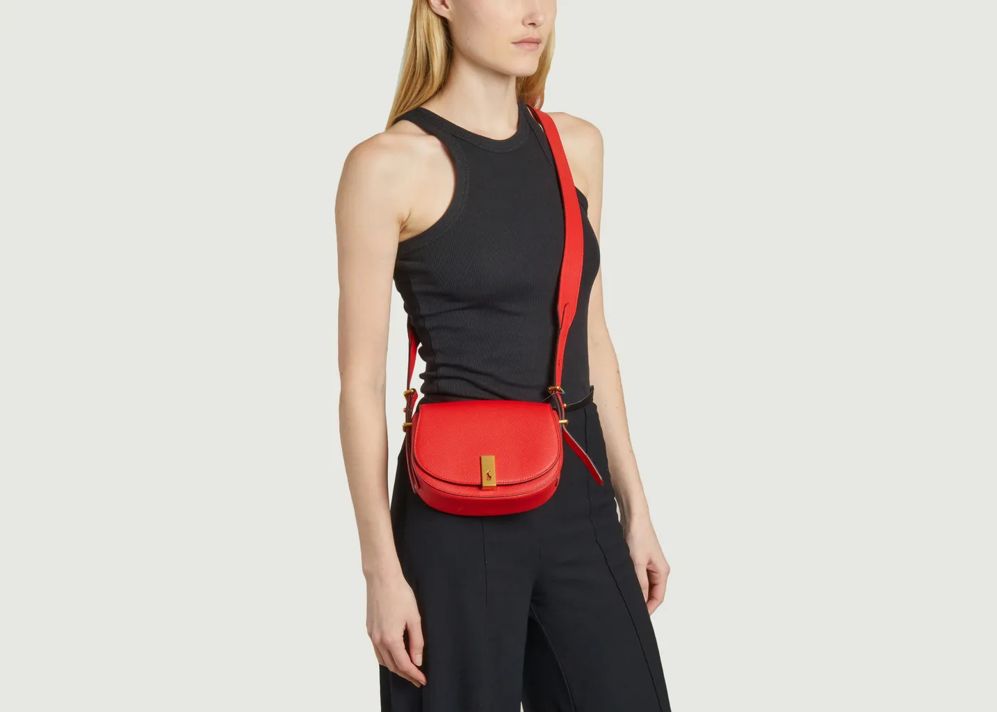 Sac Mini Saddle Bag Polo ID Polo Ralph Lauren