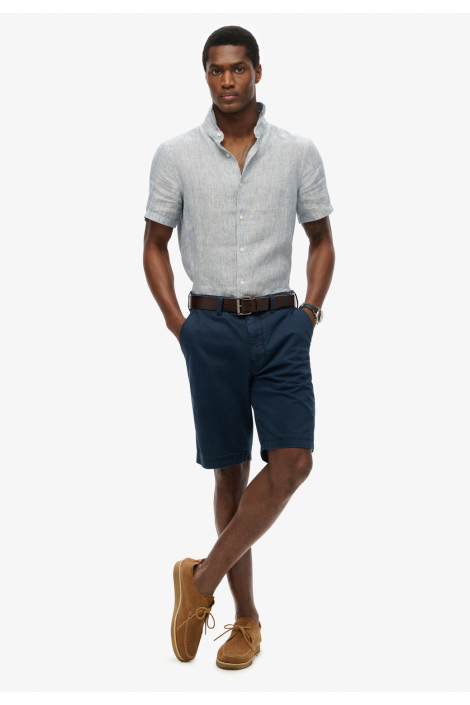 Superdry blauwe heren overhemd