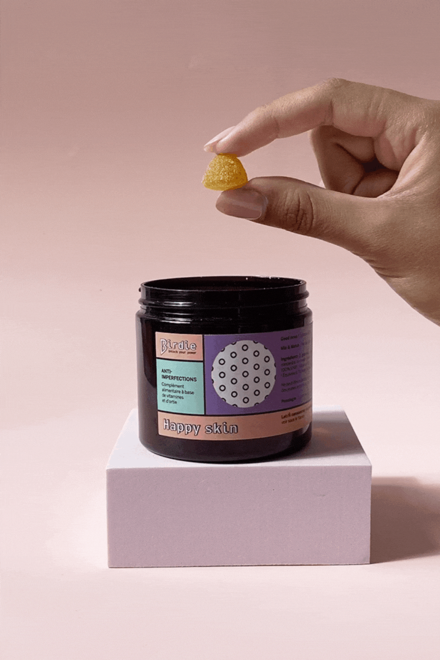 Birdie Gummies anti-imperfections Happy skin-150 g