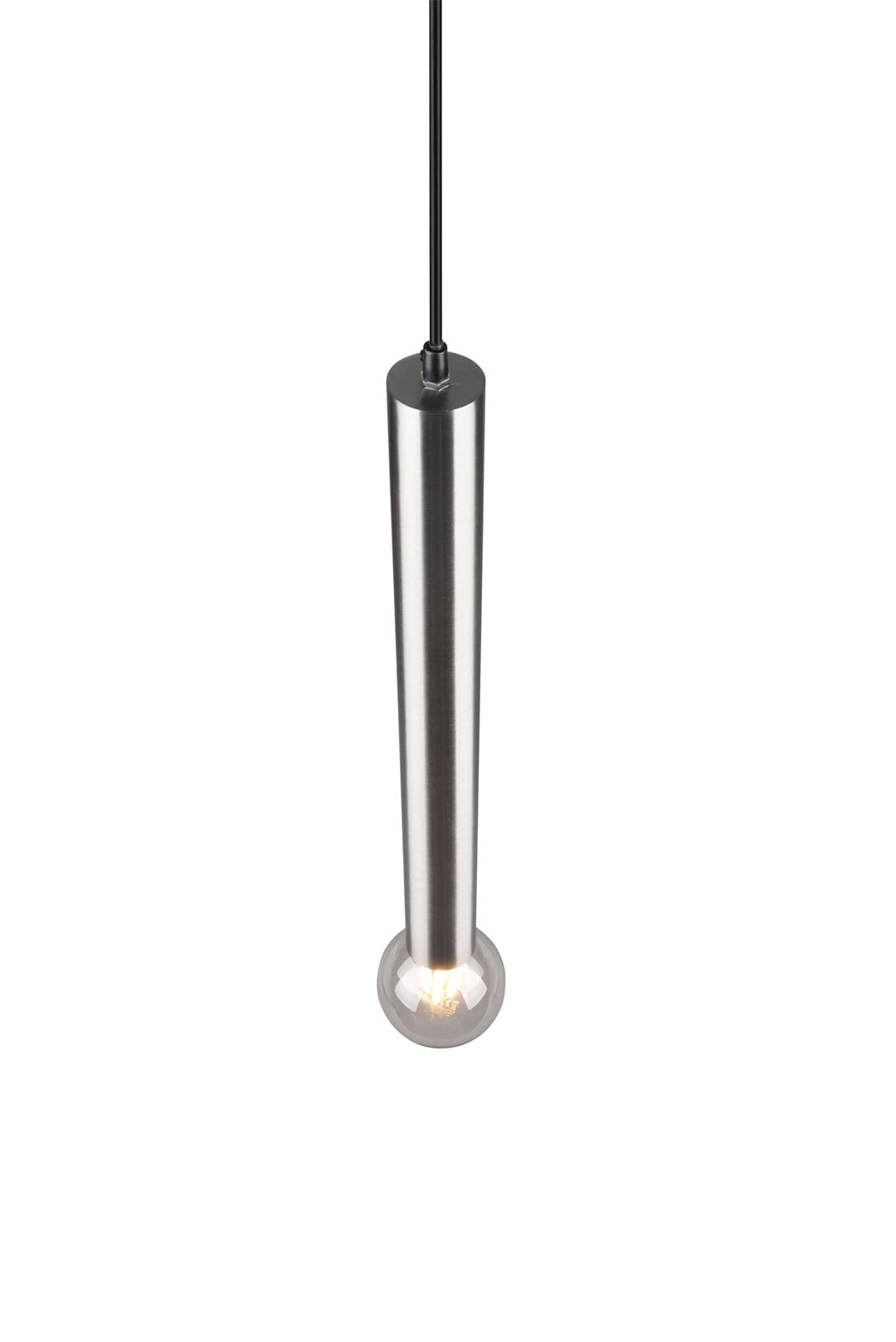 TRIO Retrofit Pendellampe CLERMONT 1-flg silberfarbig