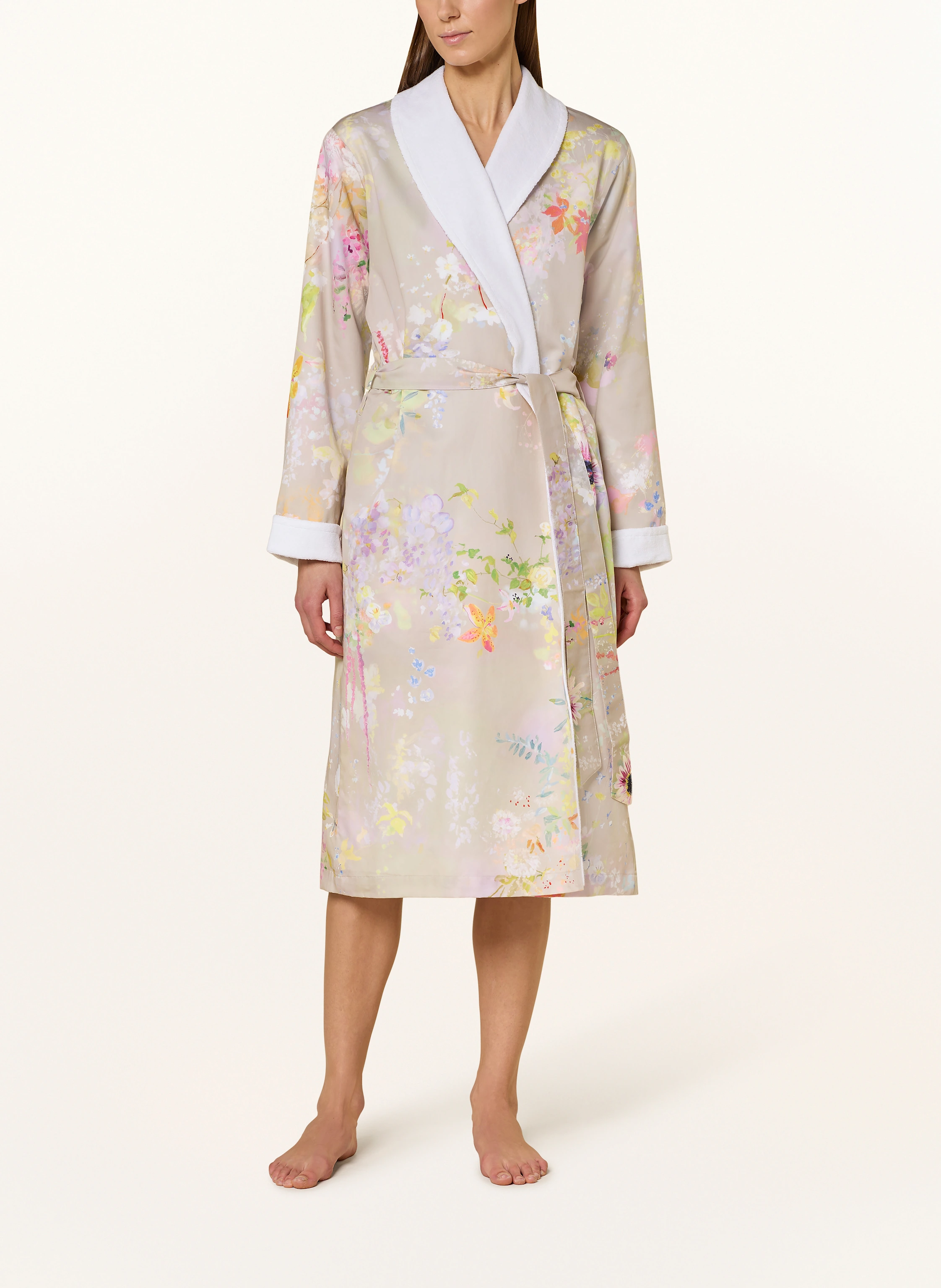 Christian Fischbacher Unisex-Bademantel MYSTIC GARDEN