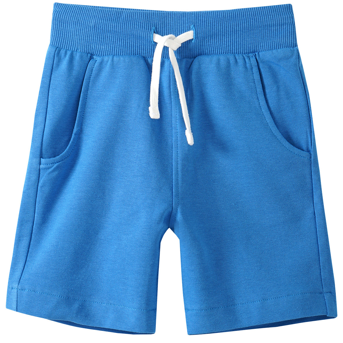 Famy 2 Baby Joggingshorts im Set blau / dunkelblau