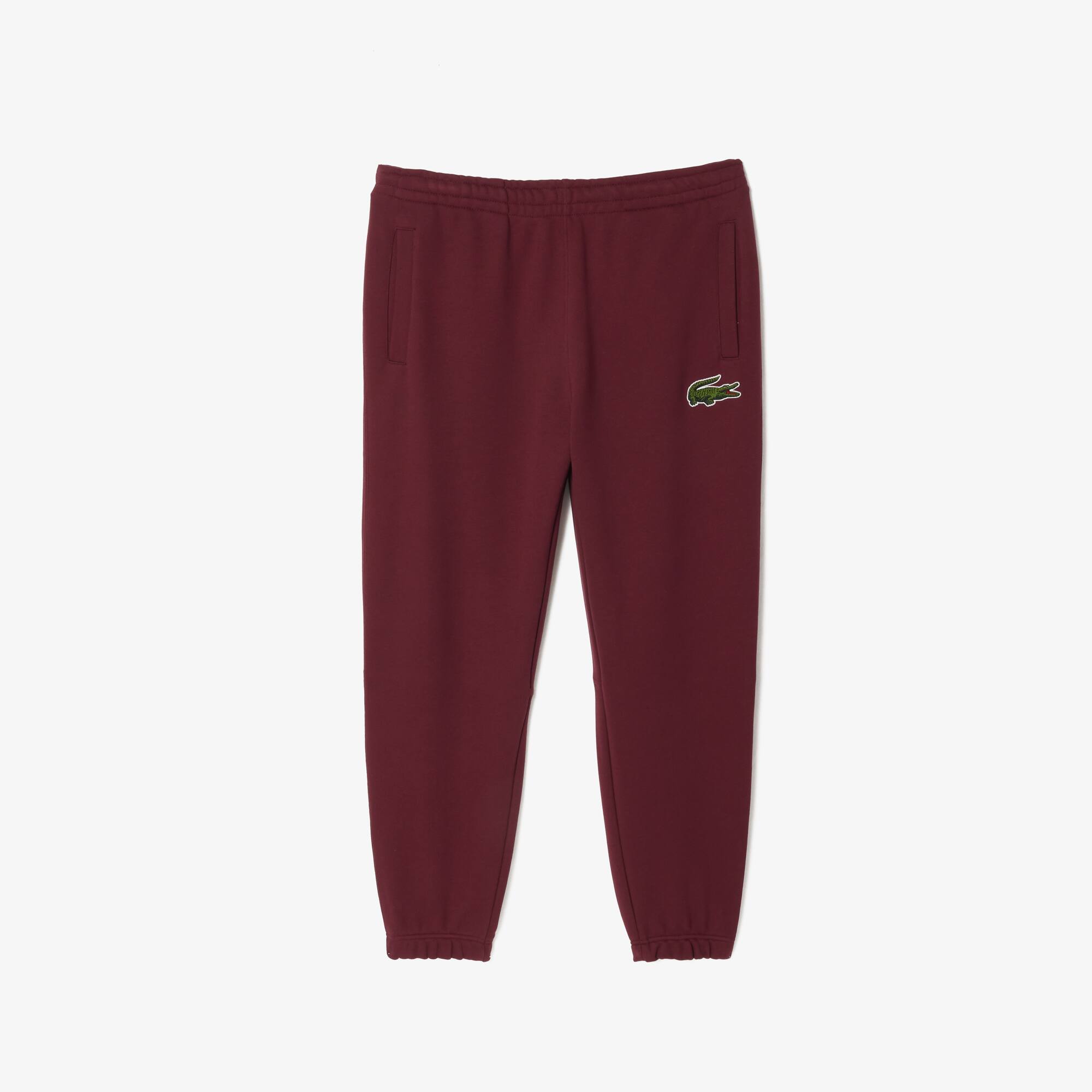 Unisex Jogger Trainingshose aus Bio-Baumwollfleece Trainingshosen - Rot - Lacoste - Unisex