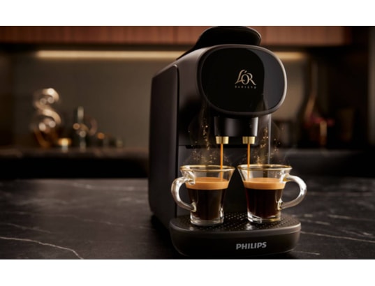 PHILIPS - Cafetière à dosette L'Or Barista Sublime LM9012/60 Piano Noir