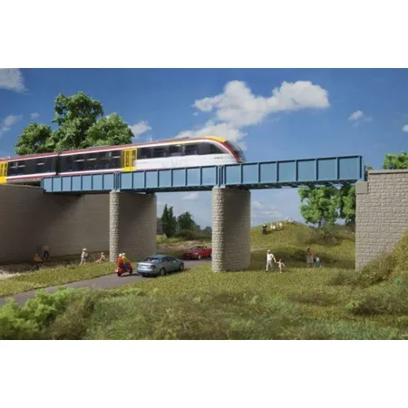 Auhagen Erweiterung Blechträgerbrücke, Spur H0