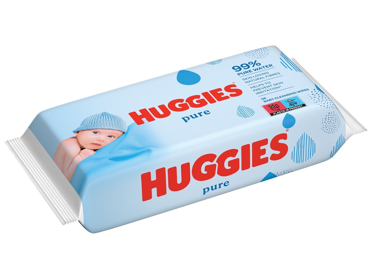 Toalhitas Huggies Pure 56UN
